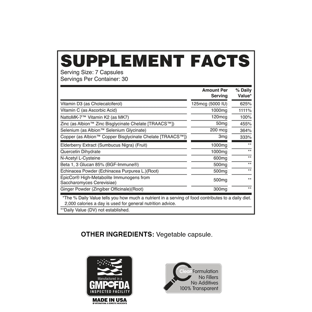 Resistance - Premium Immune System Support - Apollon Nutrition - 850862007439 -