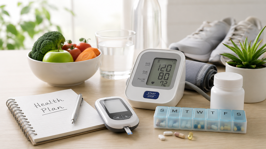 Managing Chronic Conditions at Home: Pharmacy Tips for Diabetes, Blood Pressure, and Everyday Health