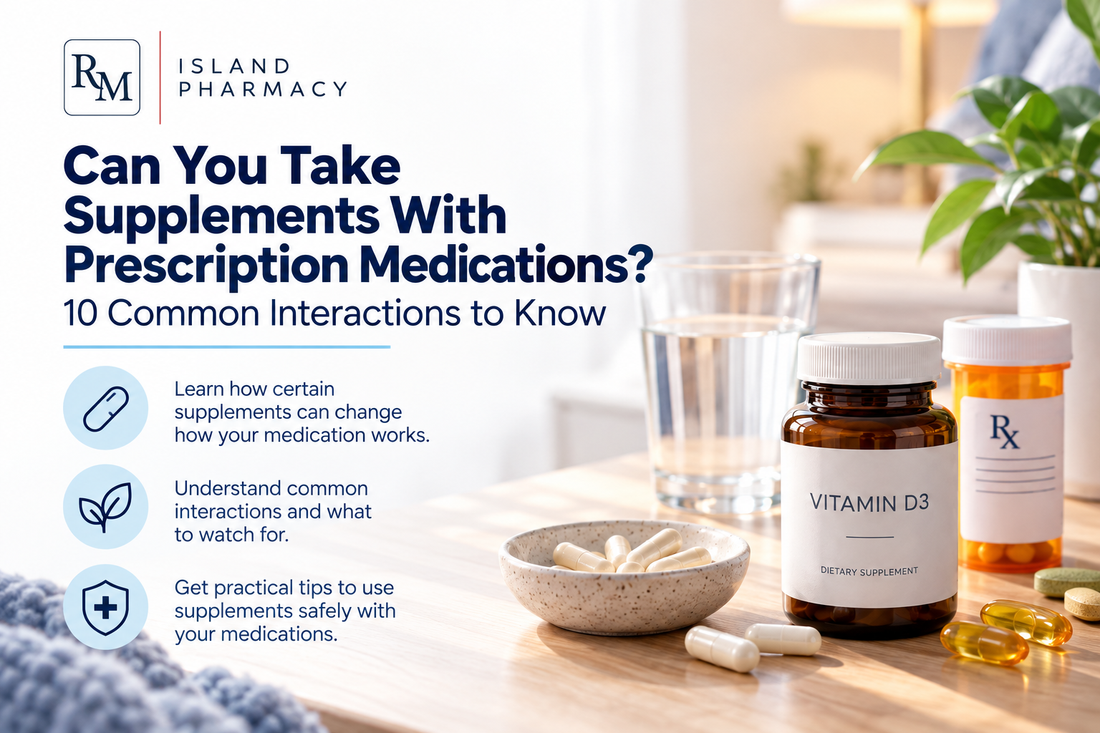 Can You Take Supplements With Prescription Medications?