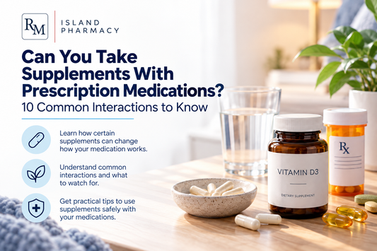 Can You Take Supplements With Prescription Medications?